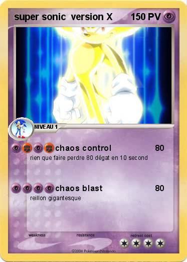 Pokemon super sonic  version X