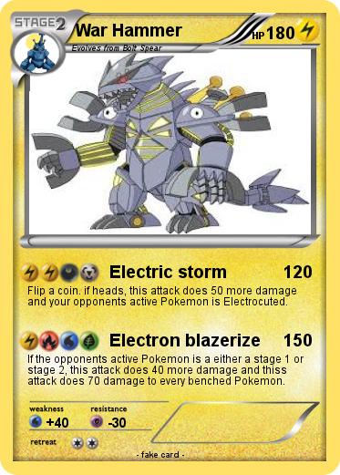 Pokemon War Hammer