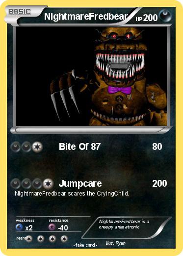 Pokemon NightmareFredbear