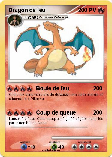Pokemon Dragon de feu