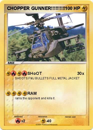 Pokemon CHOPPER GUNNER!!!!!!!!!!