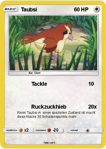 Pokemon Taubsi