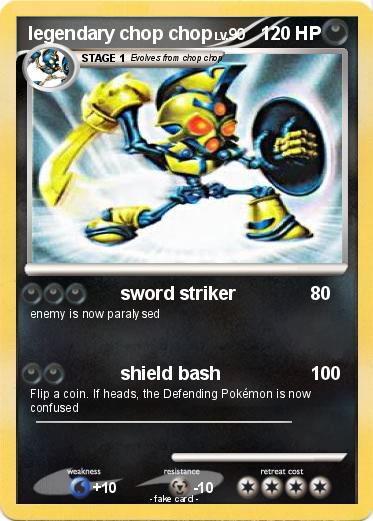 Pokemon legendary chop chop