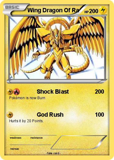 Pokemon Wing Dragon Of Ra