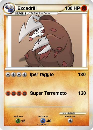 Pokemon Excadrill