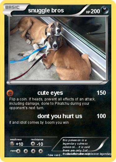 Pokemon snuggle bros
