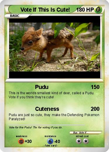 Pokemon Vote If This Is Cute!