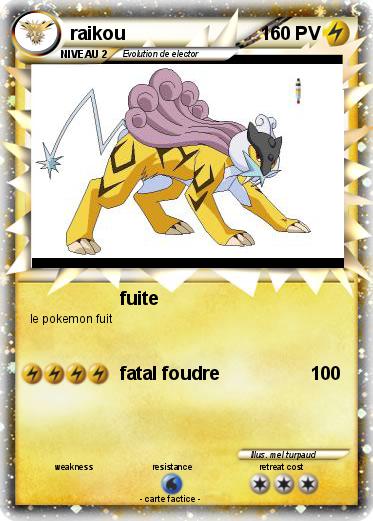 Pokemon raikou
