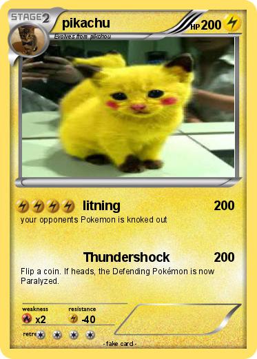 Pokemon pikachu