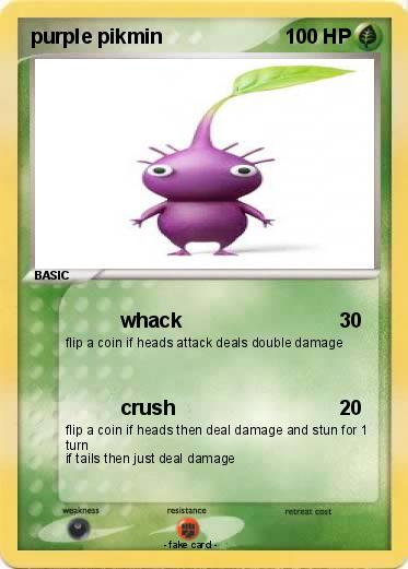 Pokemon purple pikmin