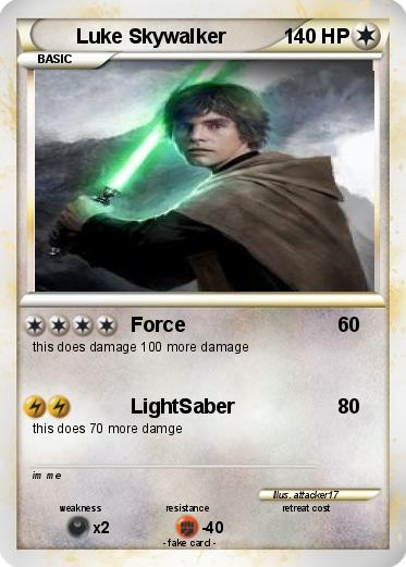 Pokemon Luke Skywalker