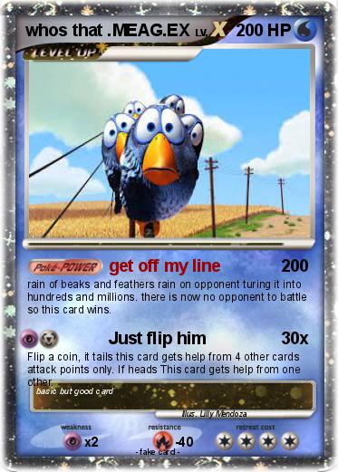 Pokemon whos that .MEAG.EX