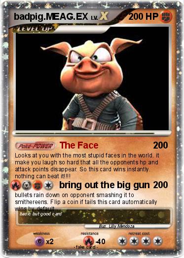Pokemon badpig.MEAG.EX