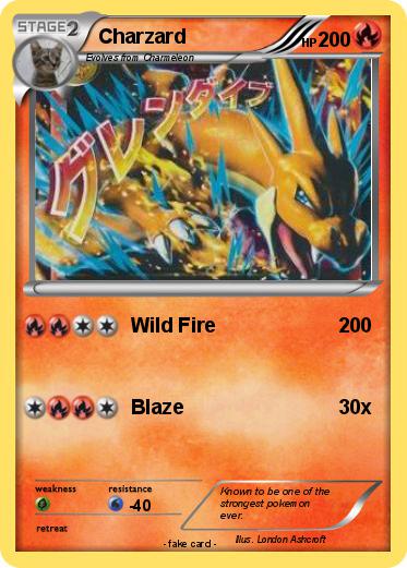 Pokemon Charzard