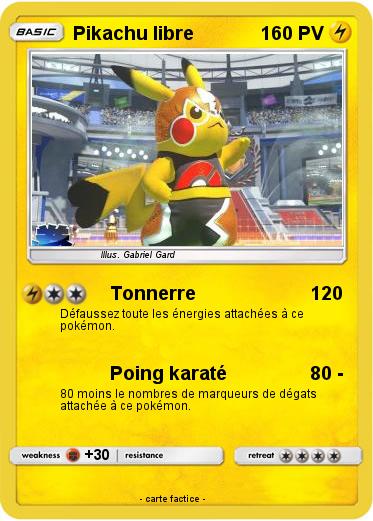 Pokemon Pikachu libre