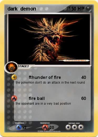 Pokemon dark  demon