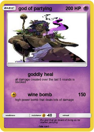 Pokemon god of partying