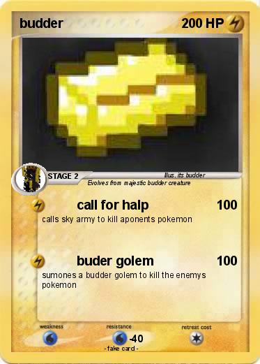 Pokemon budder