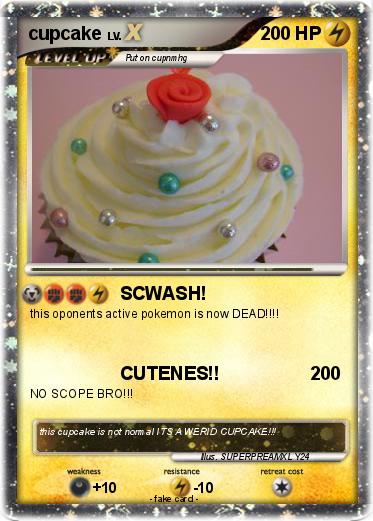 Pokemon cupcake