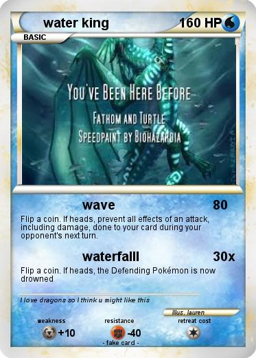 Pokemon water king