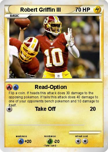 Pokemon Robert Griffin III