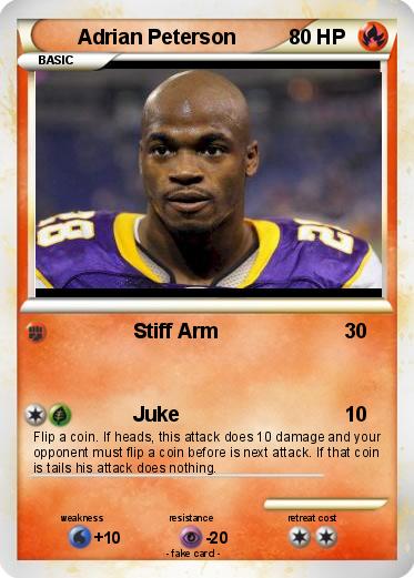 Pokemon Adrian Peterson