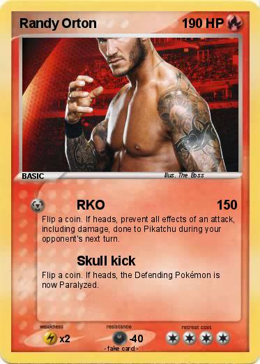 Pokemon Randy Orton