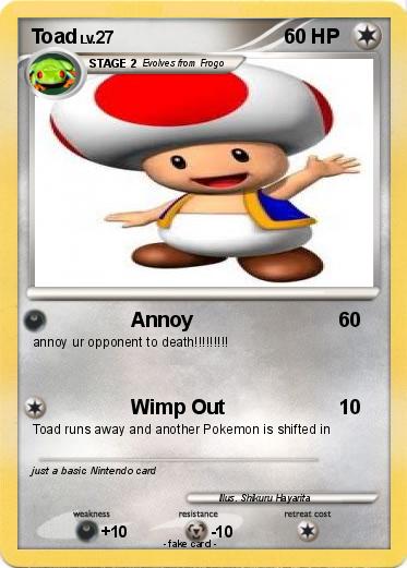 Pokemon Toad