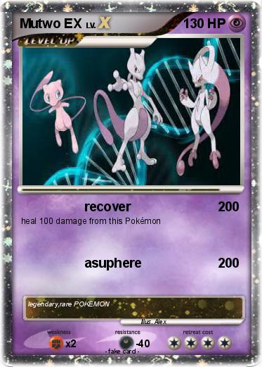 Pokemon Mutwo EX