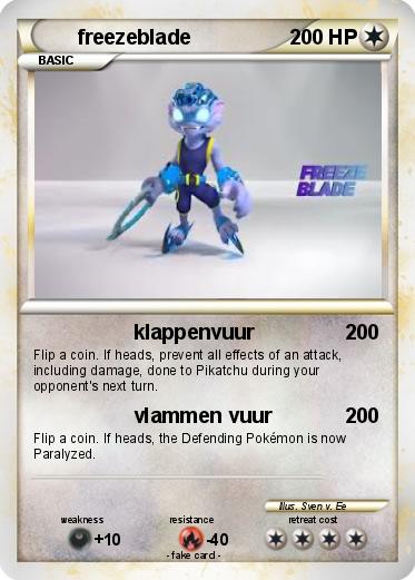 Pokemon freezeblade
