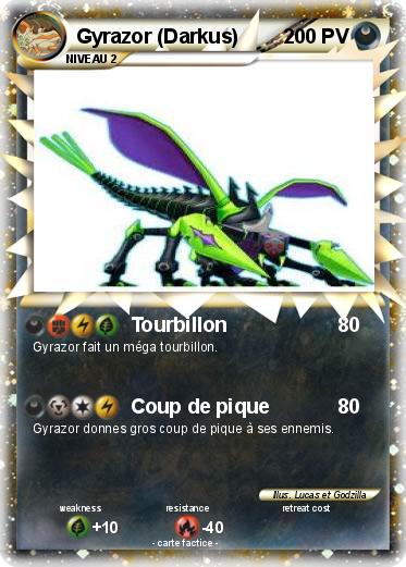 Pokemon Gyrazor (Darkus)