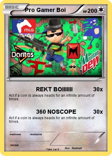 Pokemon Pro Gamer Boi