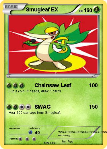 Pokemon Smugleaf EX