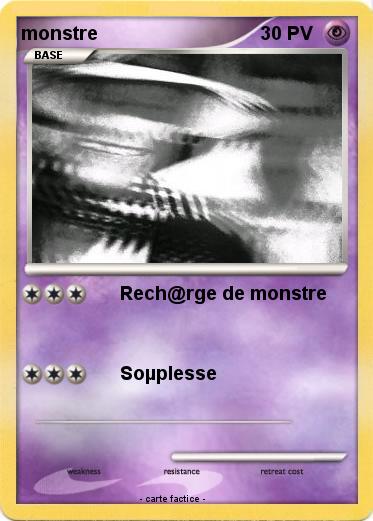 Pokemon monstre