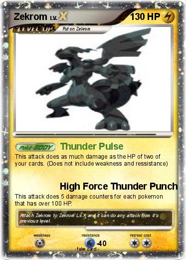 Pokemon Zekrom