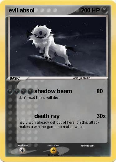 Pokemon evil absol