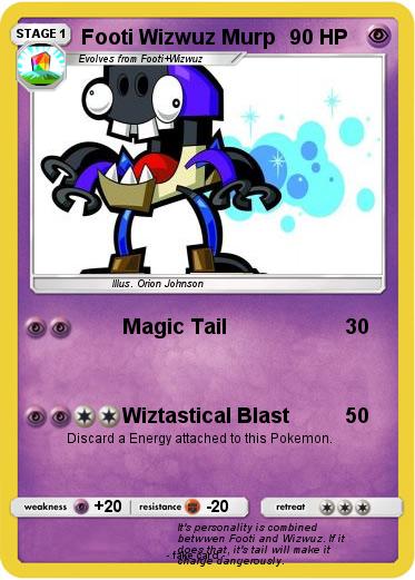 Pokemon Footi Wizwuz Murp