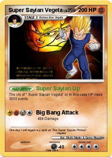 Pokemon Super Sayian Vegeta