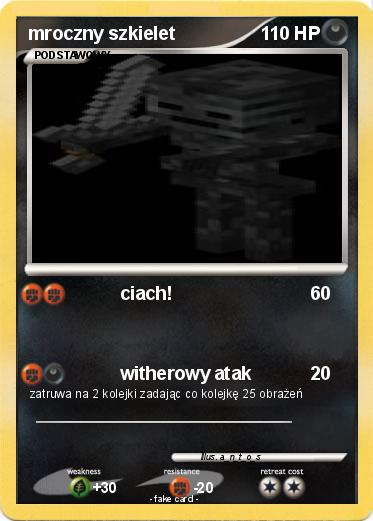 Pokemon mroczny szkielet
