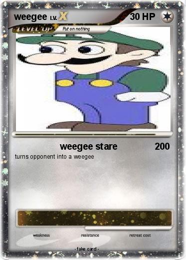 Pokemon weegee
