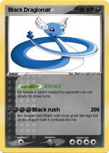Pokemon Black Dragionair