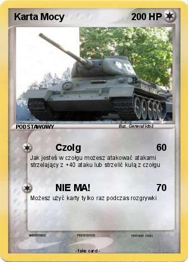 Pokemon Karta Mocy
