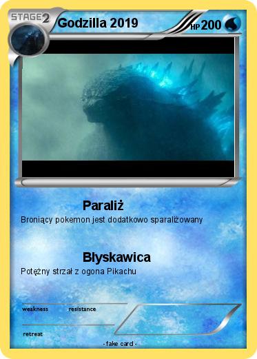 Pokemon Godzilla 2019