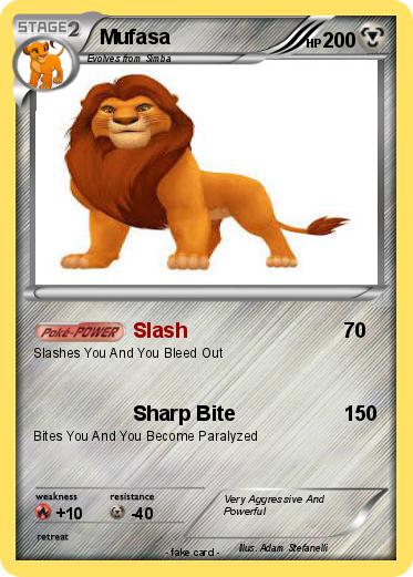 Pokemon Mufasa