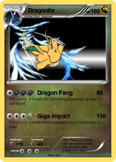 Pokemon Dragonite