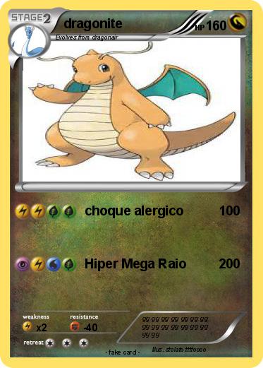 Pokemon dragonite