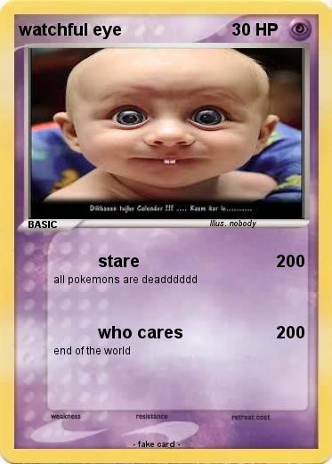 Pokemon watchful eye