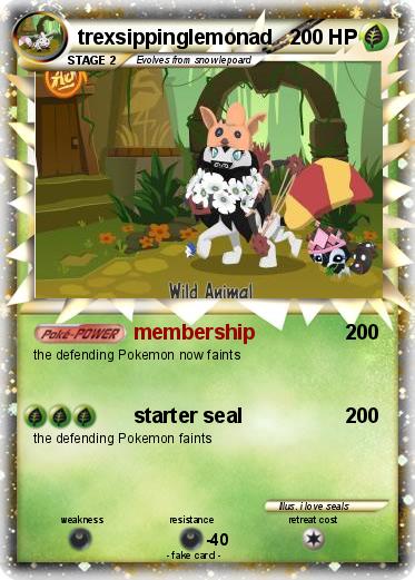 Pokemon trexsippinglemonad