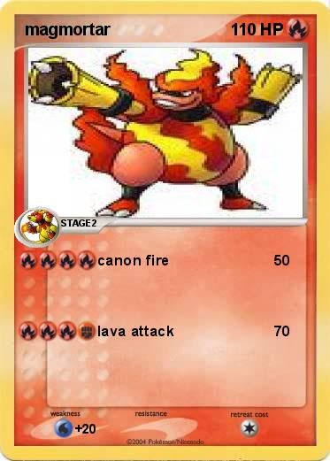 Pokemon magmortar
