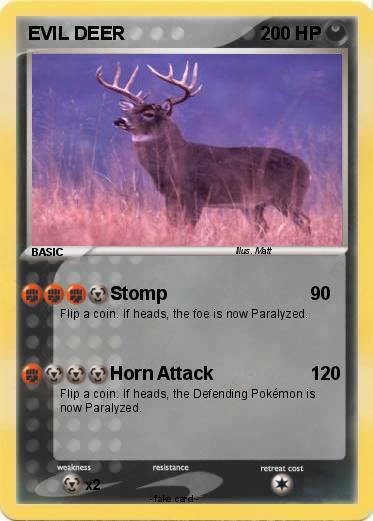 Pokemon EVIL DEER